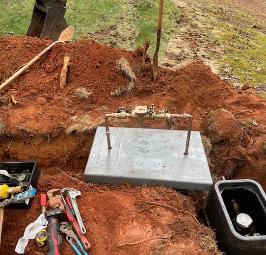 water line repair statesville nc